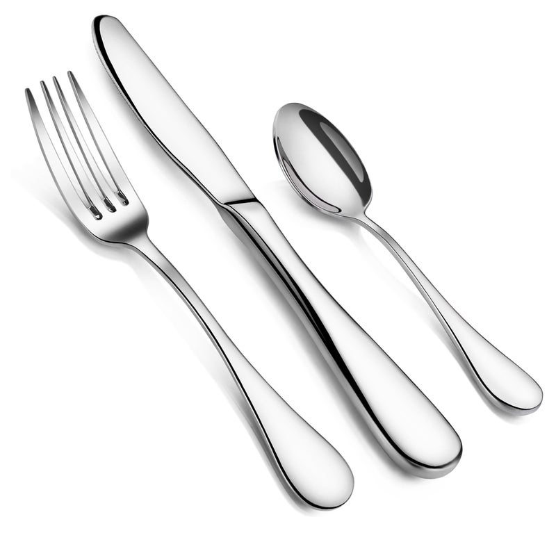 Artaste 59380 Rain 18/10 Stainless Steel Flatware 36-Piece set  Service of 12 - Image 2